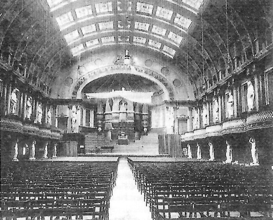 Queens Hall Peoples Palace from Barnes edit