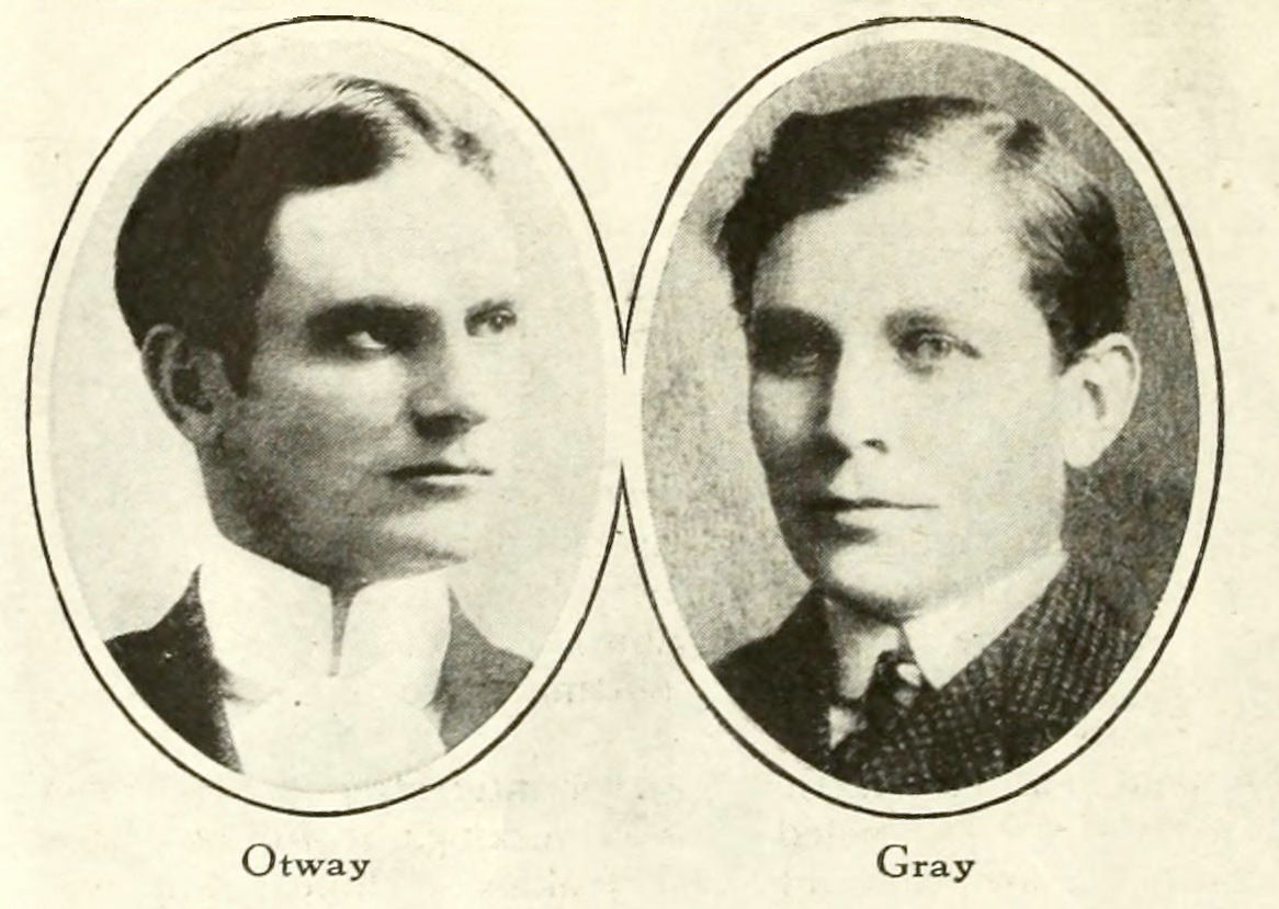 Otway and Gray Latham portrait